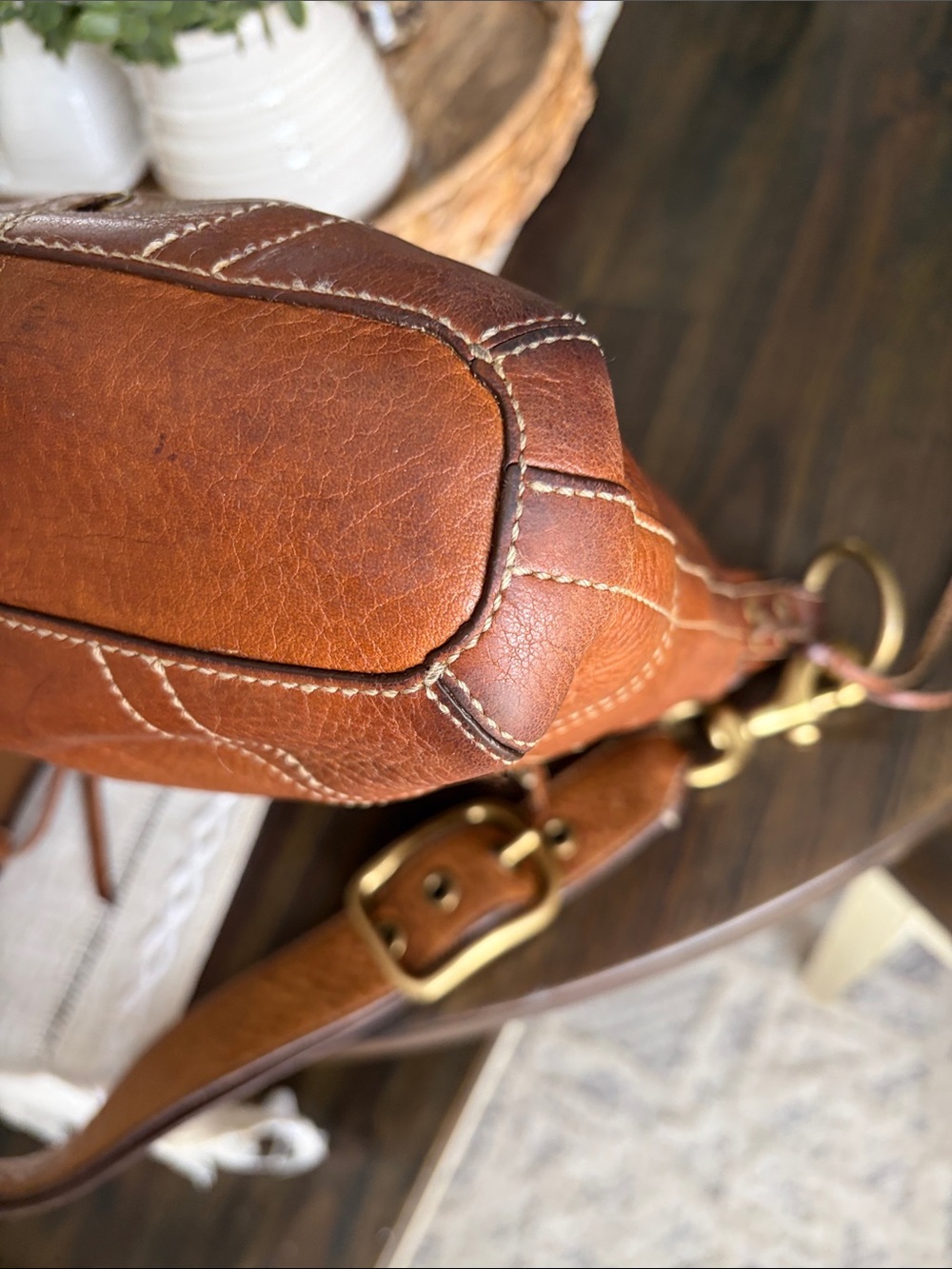 Vintage Coach Chelsea Laced Hobo Shoulder Bag - Picture 15 of 16